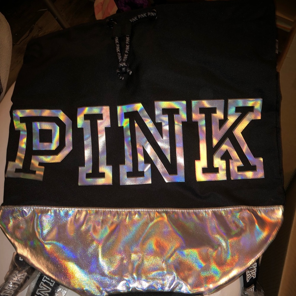 Pink backpack